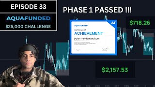 Trading Until Im Profitable  PHASE 1 SMASHED   Episode 33 [upl. by Derdlim]