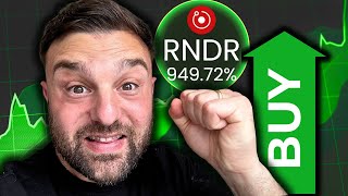 ðŸ”´  RENDER Token Still a MASSIVE BUYING OPPORTUNITY RNDR [upl. by Anwahs]