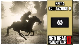 Red Dead Redemption 2  Sfida Equitazione 9  Horseman Challenge 9 [upl. by Narmis]