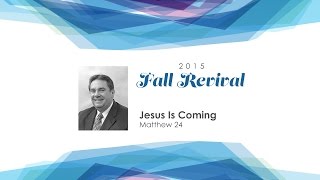 92715 PM  Jesus is Coming  Rev Marc Dodrill [upl. by Aciretal814]