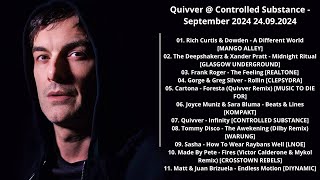 Quivver  Controlled Substance  September 2024 24092024 with tracklist [upl. by Neffets603]