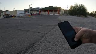 Testing Tesla Actual Sheriff Summon Family Dollar Parking Lot K5 Store Ajo Arizona NGH10009 [upl. by Acquah]