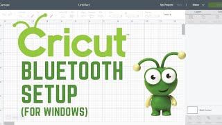 Cricut Bluetooth Setup for Windows With Bluetooth Pin Number [upl. by Enela]