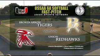 SOFTBALL vs Broken Arrow [upl. by Dranrev120]