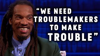 Benjamin Zephaniah on Being a Trouble Maker Nelson Mandela and Bob Marley [upl. by Millian649]