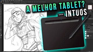 A MELHOR MESA DIGITALIZADORA  WACOM INTUOS CTL4100  DESENHO RAZE  VALORANT Acessível em LSE [upl. by Aniwde873]