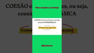 Coesão Interfrásica enem redacaonota1000 concurso [upl. by Paterson]