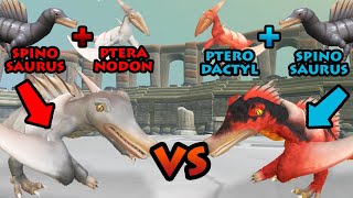 Spinodon vs Spinotyl  Hybrid Dino Arena S4E2  SPORE [upl. by Bevin]