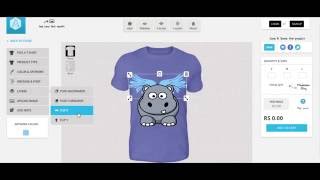 HTML5 Online Tshirt Design Tool  AppCustomizer [upl. by Negaem54]