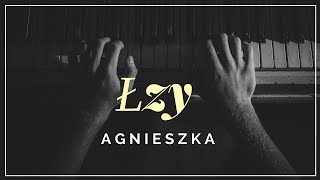 Łzy  Agnieszka  tekst słowa napisy [upl. by Aisanat]