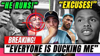 🚨Shakur Stevenson says Teofimo Lopez Vasiliy Lomachenko amp Gervonta Tank Davis is DUCKING‼️😮 [upl. by Linneman]