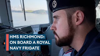 Behind the scenes on a Royal Navy frigate [upl. by Ginni902]