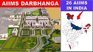 AIIMS Darbhanga update  Under construction AIIMS in India  Darbhanga AIIMS  Papa Construction [upl. by Ani197]