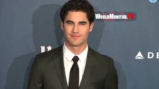 Glee Darren Criss arrives at 24th Annual GLAAD Media Awards [upl. by Eerak]