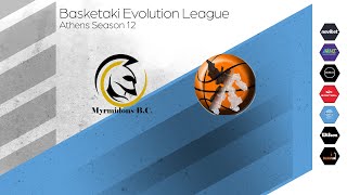 Basketaki The League  Myrmidons BC Vs Optimus Priamus 15102024 [upl. by Rengia]