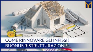 Infissi e finestre con bonus ristrutturazione [upl. by Kenn]