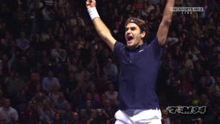 Roger Federer  Super Slow Motion I HD [upl. by Caputto]