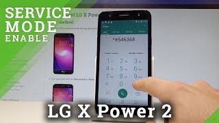 How to Enter Service Mode in LG X Power 2  SVC Menu  Hidden Mode HardResetInfo [upl. by Aneem392]