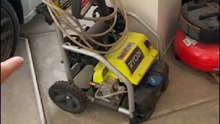 Ryobi RY141900 2000 PSI 1 2 GPM Electric Pressure Washer BEST electric water pressure out there [upl. by Aprile]