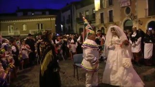 quotCANTATA DI ZEZAquot  CARNEVALE 2016 ZEZA DI MONTEFORTE IRPINO AV [upl. by Wolfe]