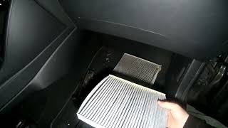 VW Polo 6R Cabin Air Filter replacement [upl. by Melisandra]