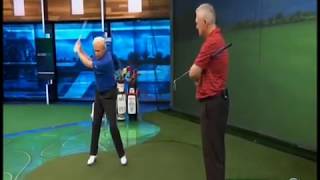 Teaching Downswing by Jim McLean in School of Golf with Martin Hall [upl. by Bennion]