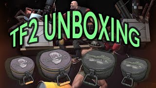 TF2 Unboxing quotAbominable Cosmetic Casequot and quotUnleash the Beast Cosmetic Casequot [upl. by Mariko]