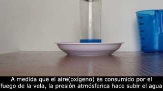 👓🧪 Efecto presión atmosférica en un vaso con agua [upl. by Bethesde]