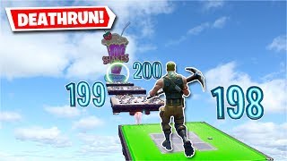 the SUPER EASY 200 Level Default Deathrun Fortnite Creative [upl. by Yekram458]