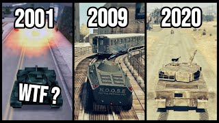 TANKS LOGIC in GTA Games 20012020 [upl. by Tivad287]