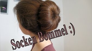 ☺ Riesen Hairbun  ganz einfach ohne Klammern ☺ [upl. by Aderfla1]