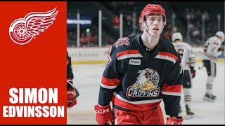 NHL Prospects  Simon Edvinsson  2324 Highlights [upl. by Affer]