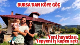 Köye Göç Ona Yepyeni Bir İş Kapısı Açtı  Çok Tatlı Bir Ailenin Bursadan Güzelyurt Köyüne Göçü [upl. by Winters]