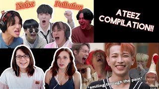 ATEEZ just keeps getting LOUDER  Ateez  Funny moments to relieve our stress 2022  REACTION [upl. by Vassar]