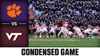 Clemson vs Virginia Tech Condensed Game  2024 ACC Football [upl. by Aindrea]