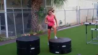 Erin Stern  Legend Fitness Plyo Cushion Workout [upl. by Faux]