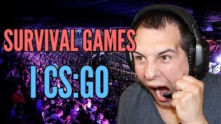 SURVIVAL GAMES I CS  Norsk CSGO  Norsk Gaming [upl. by Carrnan525]