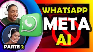 Cómo Desactivar Meta Ai en WhatsApp 📱 Llamamos a soporte técnico [upl. by Hashim]