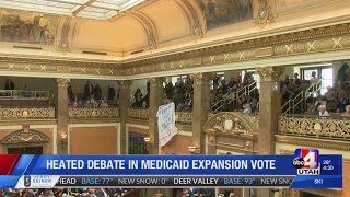 Utah House approves amended Medicaid expansion bill [upl. by Eob]