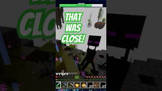 Endermen Scare me shorts shortvideo minecraft minecraftgameplay gaming [upl. by Alaikim]