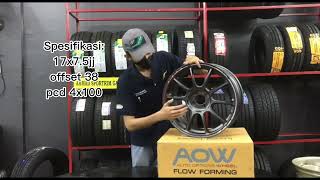 REVIEW ZE40 TIME ATTACK II EDITION DARIPADA AUTO OPTION WHEELS [upl. by Gabriela]