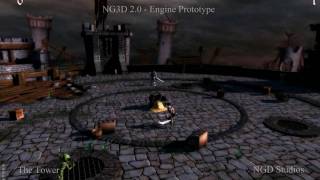 NGD Studios  NG3D 20  The Tower Tech demo [upl. by Nnaeirrac]