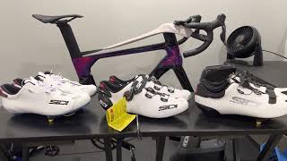 Sidi Shot 2 Wire 2 Carbon Air Sixty comparison [upl. by Eelyrag]