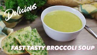 Broccoli Soup Recipe – How to make easy and healthy Broccoli Soup at home [upl. by Moon434]