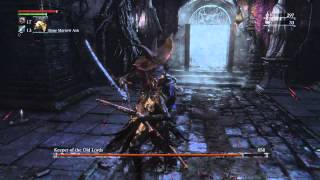 Bloodborne Defiled Keeper of the Old Lords Glitch Win [upl. by Anneis]