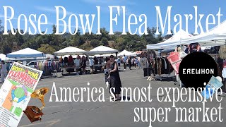 全米最大のフリマRose Bowl と全米最高級スーパーErewhonへ行くLA vlog [upl. by Sennahoj611]