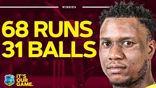 💥 Sensational Innings  Evin Lewis POWER Lights Up West Indies Batting Chase 🔥 [upl. by Urquhart652]