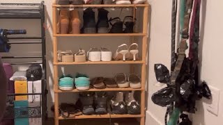 What a nice Tohomes 5 Tier Shoe Rack For Front Door Entrance Shoes Organizer [upl. by Hedva904]