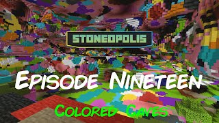 Stoneopolis Ep19  Colored Caves Questline [upl. by Esyak559]