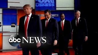 Republican Debate Highlights Trump and Cruz Unleash Insults [upl. by Weinrich449]